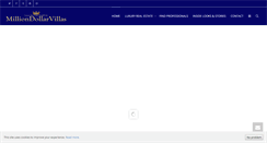 Desktop Screenshot of milliondollarvillas.com